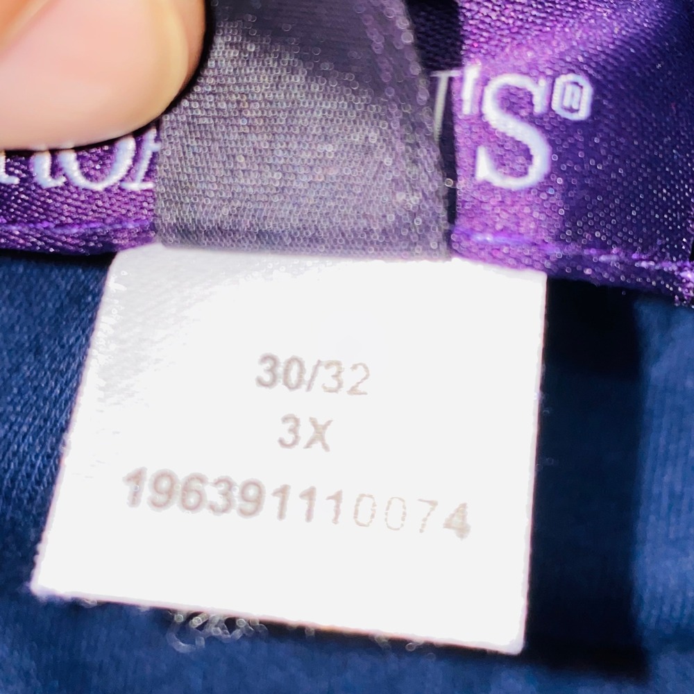 Roamans 3X Petite‎ Navy Blue Elastic Waist Pants Women's Casual Comfort 30/32 - Picture 12 of 14